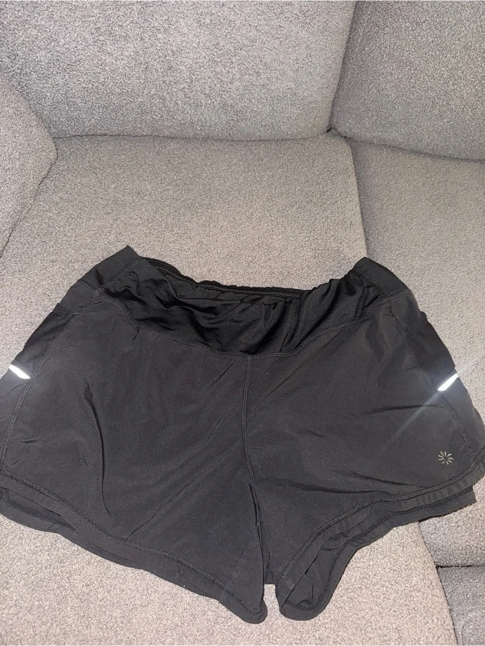 Athleta Black Performance Shorts - Lightweight Activewear